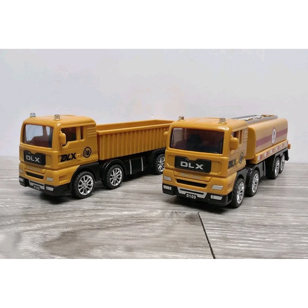 DLX Builder equipment/trucks lot - 2 Hauling Trucks
